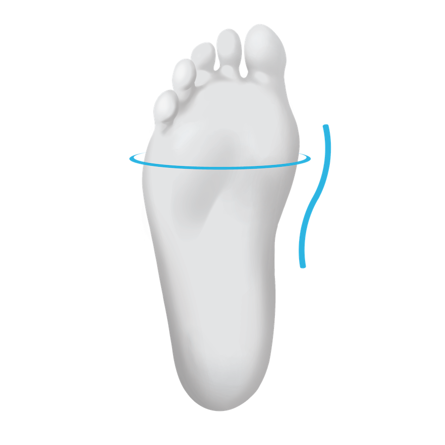 Wide foot